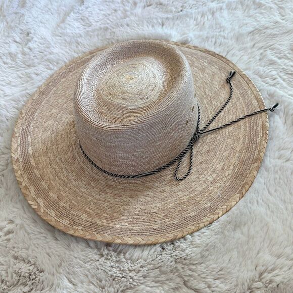 L*Space Wayne Wide Brim Straw Hat Size OS main image 4